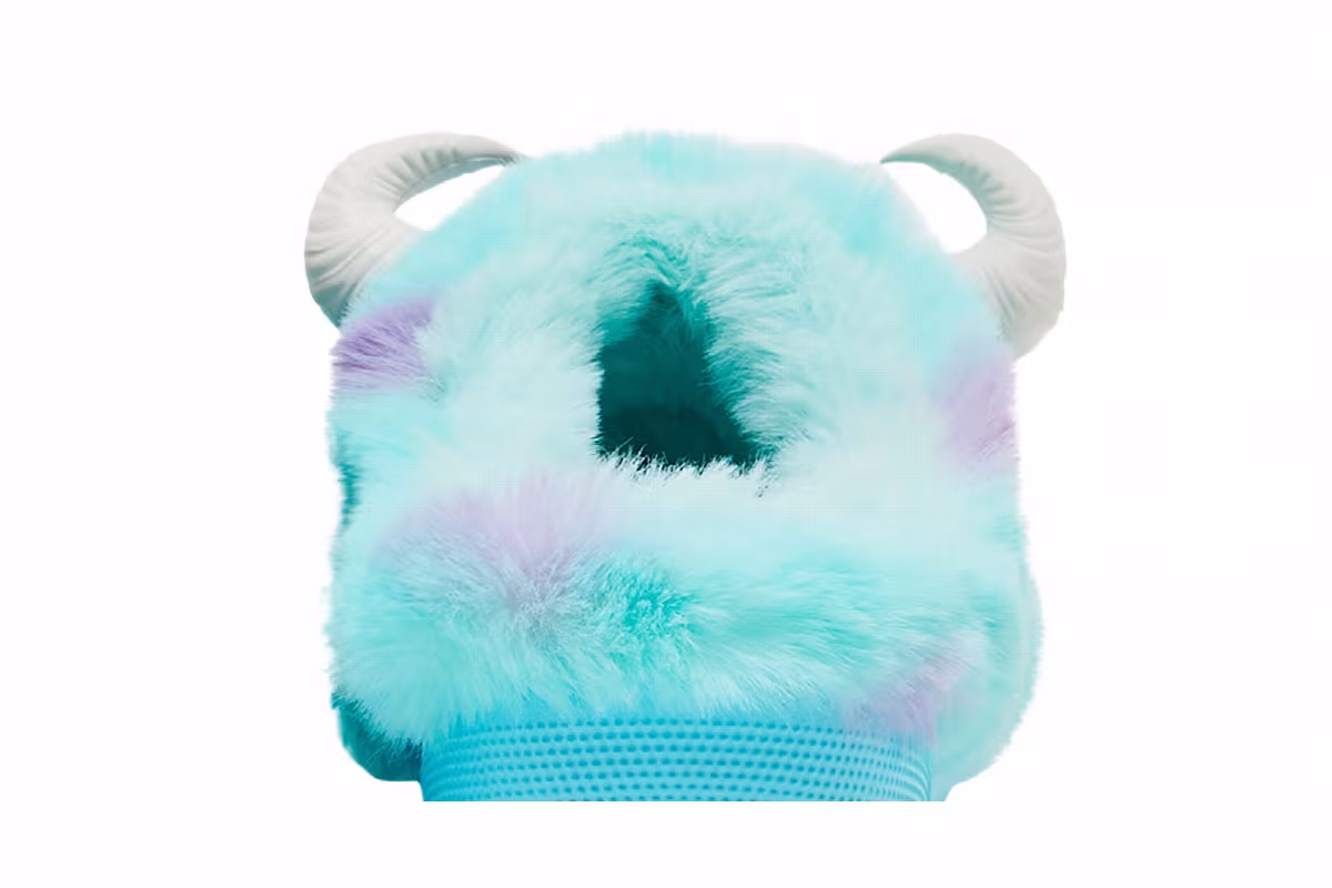 Monsters Inc. x Crocs Classic Cozzzy Sandal Sulley, view 8