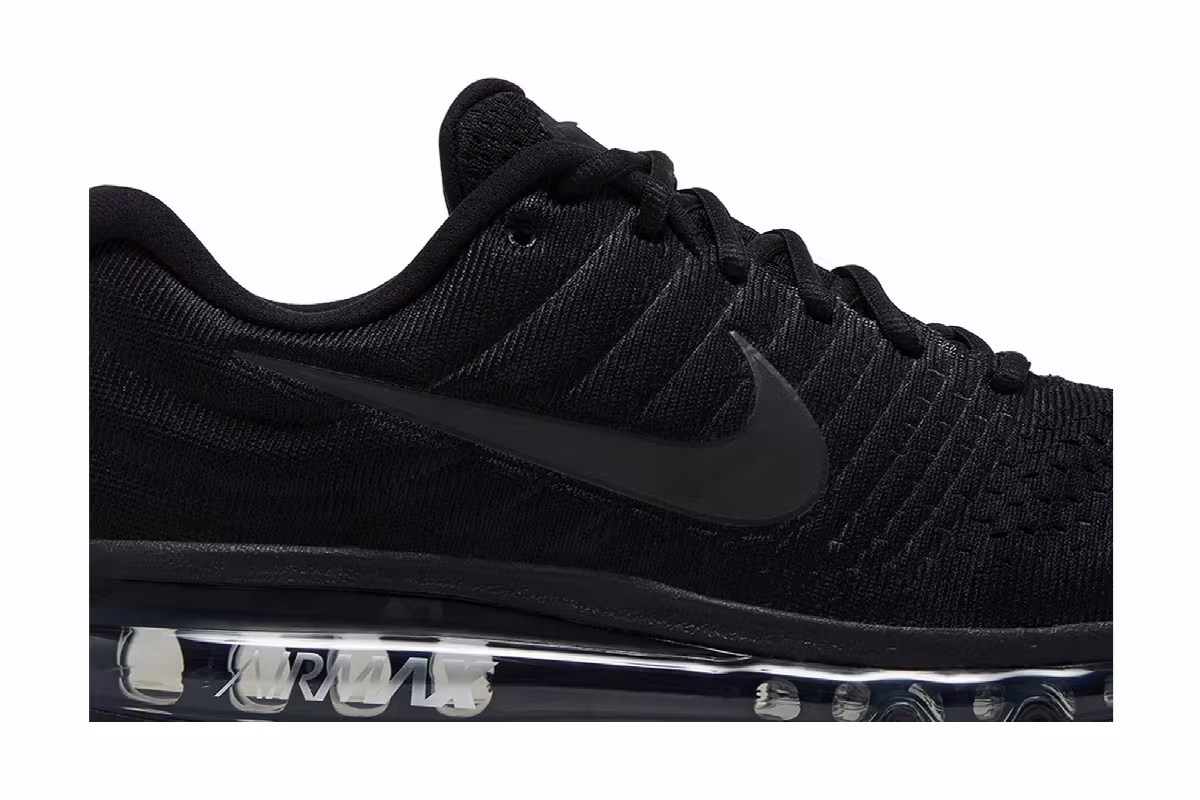 Nike Air Max 2017 Triple Black 2024, view 3