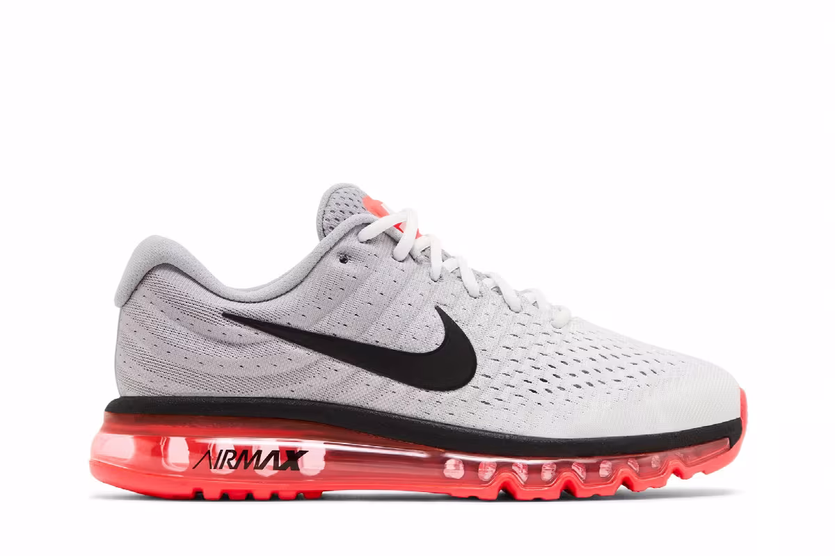 Nike Air Max 2017 Wolf Grey Hot Punch, view 2