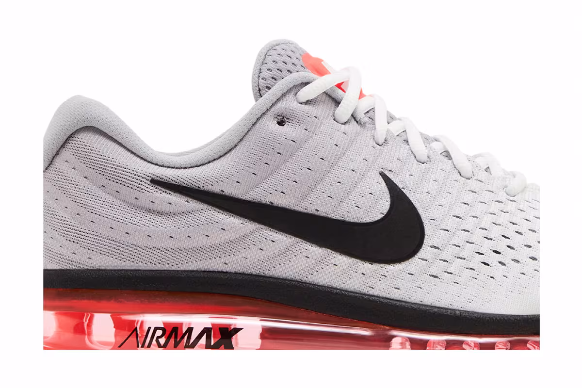 Nike Air Max 2017 Wolf Grey Hot Punch, view 3