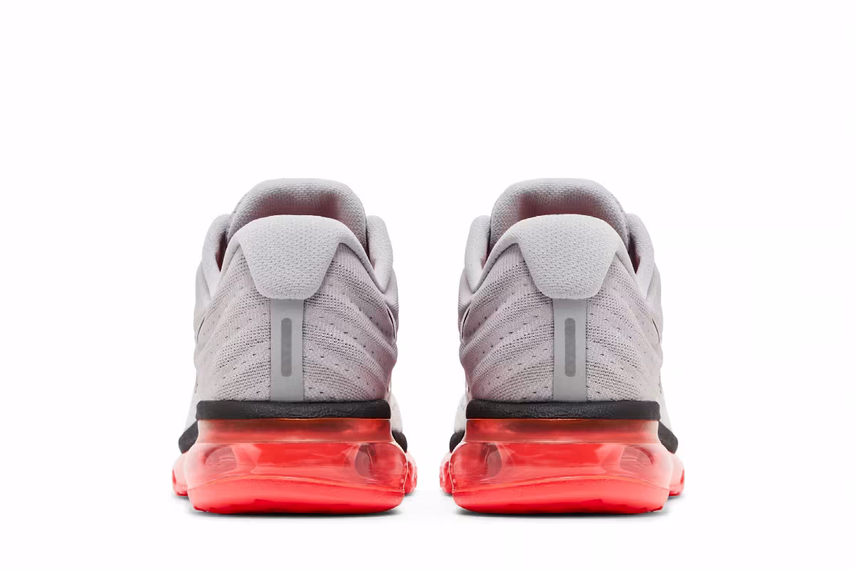Nike Air Max 2017 Wolf Grey Hot Punch, view 7