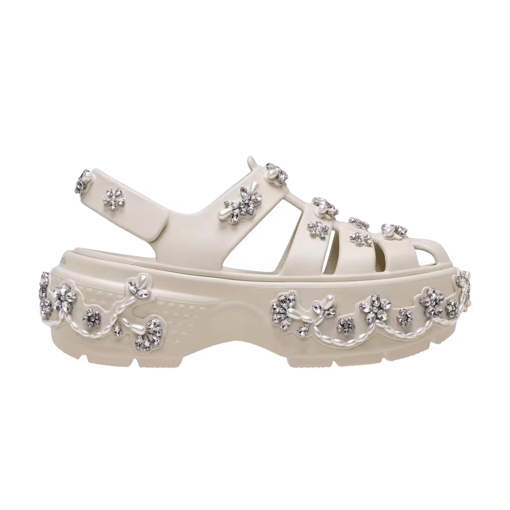 Simone Rocha x Crocs Stomp Fisherman Sandal Stucco