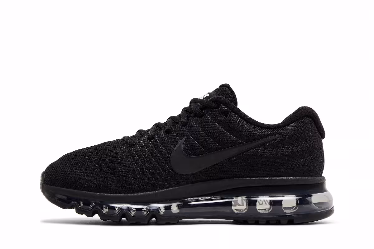 Nike Women's Air Max 2017 Triple Black 2024, view 4