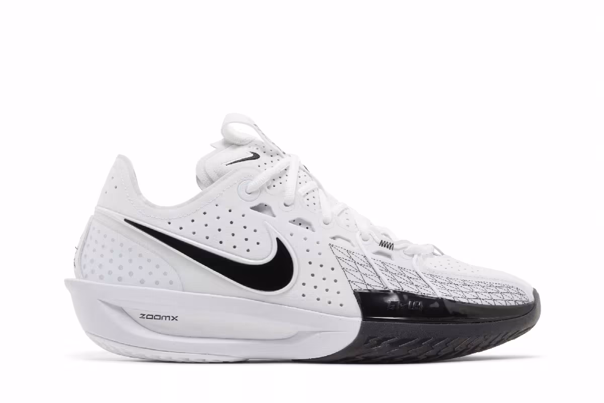 Nike Air Zoom GT Cut 3 White Black, view 2