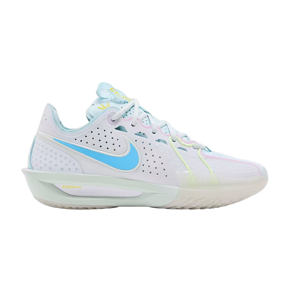 Nike WmnsAir Zoom GT Cut 3 EP White Aquarius Blue