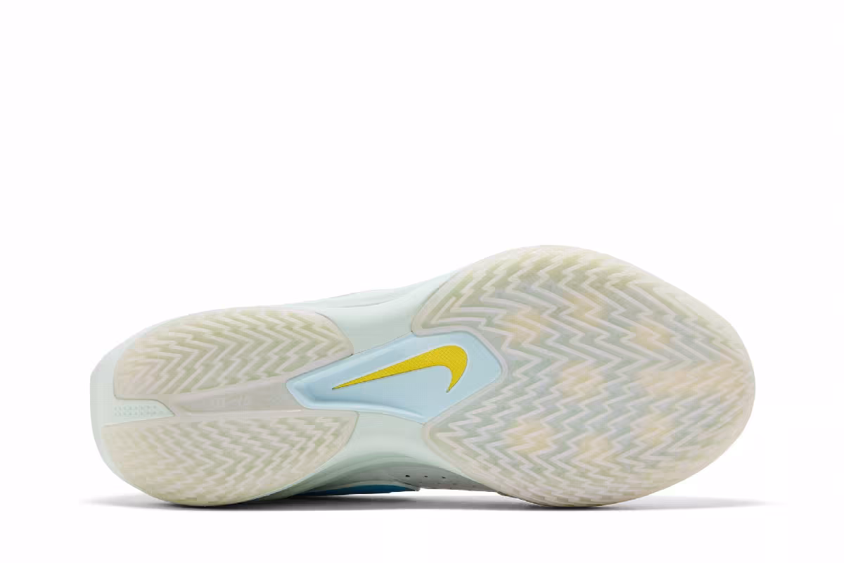 Nike WmnsAir Zoom GT Cut 3 EP White Aquarius Blue, view 5