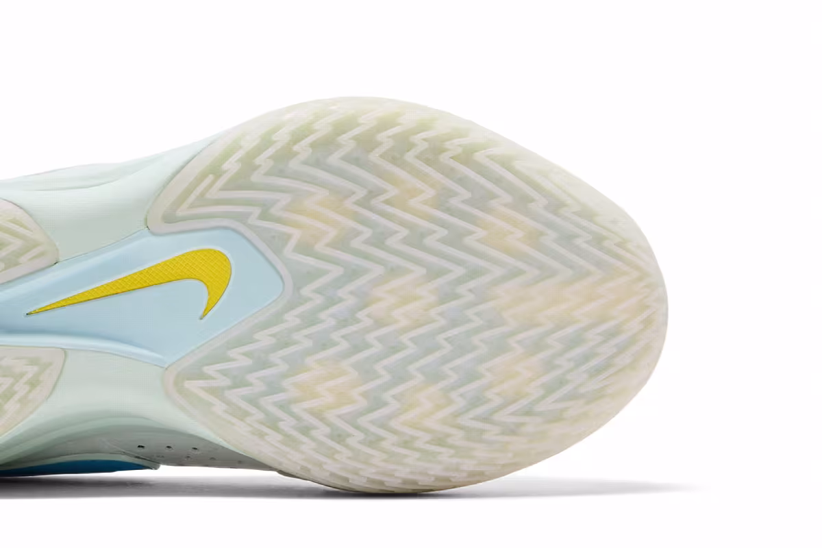 Nike WmnsAir Zoom GT Cut 3 EP White Aquarius Blue, view 6