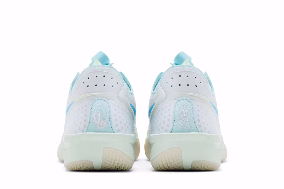 Nike WmnsAir Zoom GT Cut 3 EP White Aquarius Blue, view 7