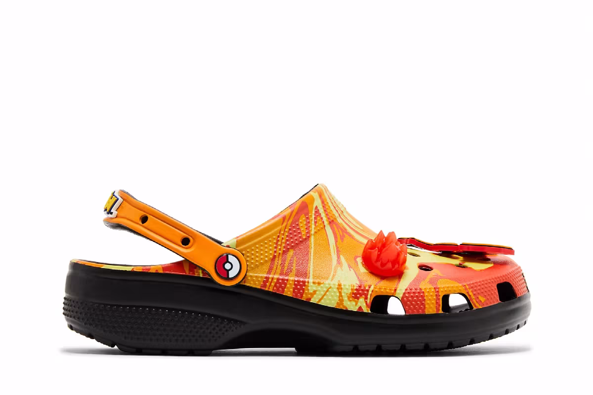 Pokémon x Crocs Classic Clog Charizard, view 2