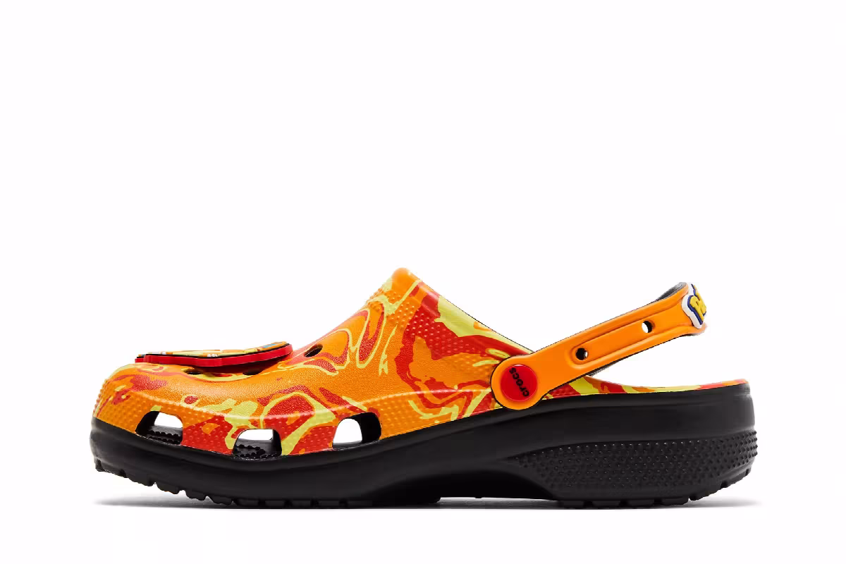 Pokémon x Crocs Classic Clog Charizard, view 4