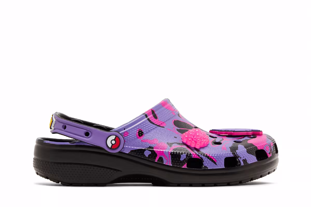 Pokémon x Crocs Classic Clog Gengar, view 2