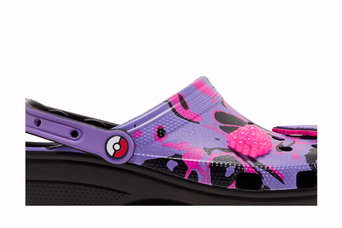 Pokémon x Crocs Classic Clog Gengar, view 3