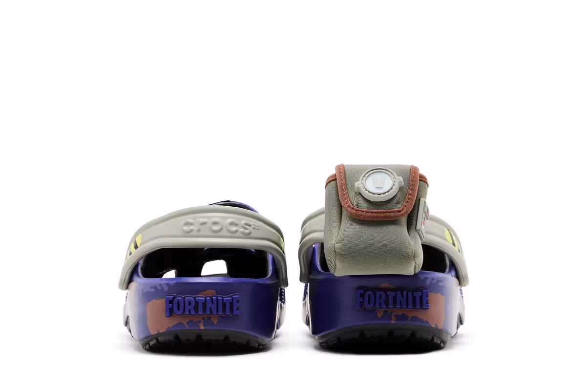 Fortnite x Crocs Classic Clog Battle Bus, view 7