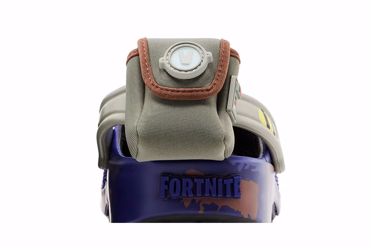 Fortnite x Crocs Classic Clog Battle Bus, view 8