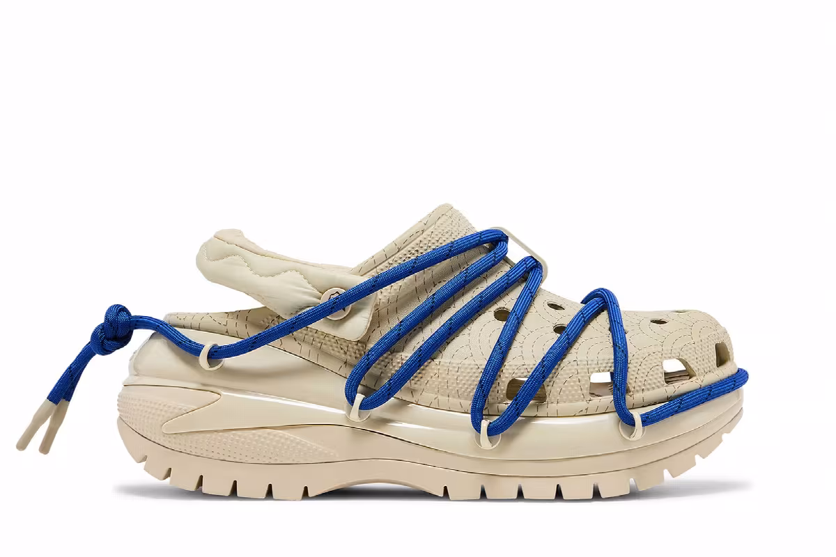 Rauw Alejandro x Crocs Mega Crush Clog Bone, view 2
