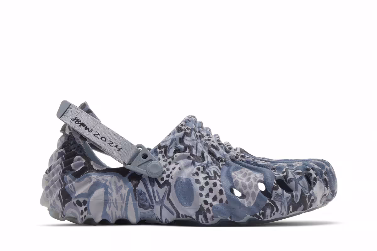 Jonas Wood x Salehe Bembury x Crocs Pollex Clog Art Friends Thumbs Up Good Job, view 2