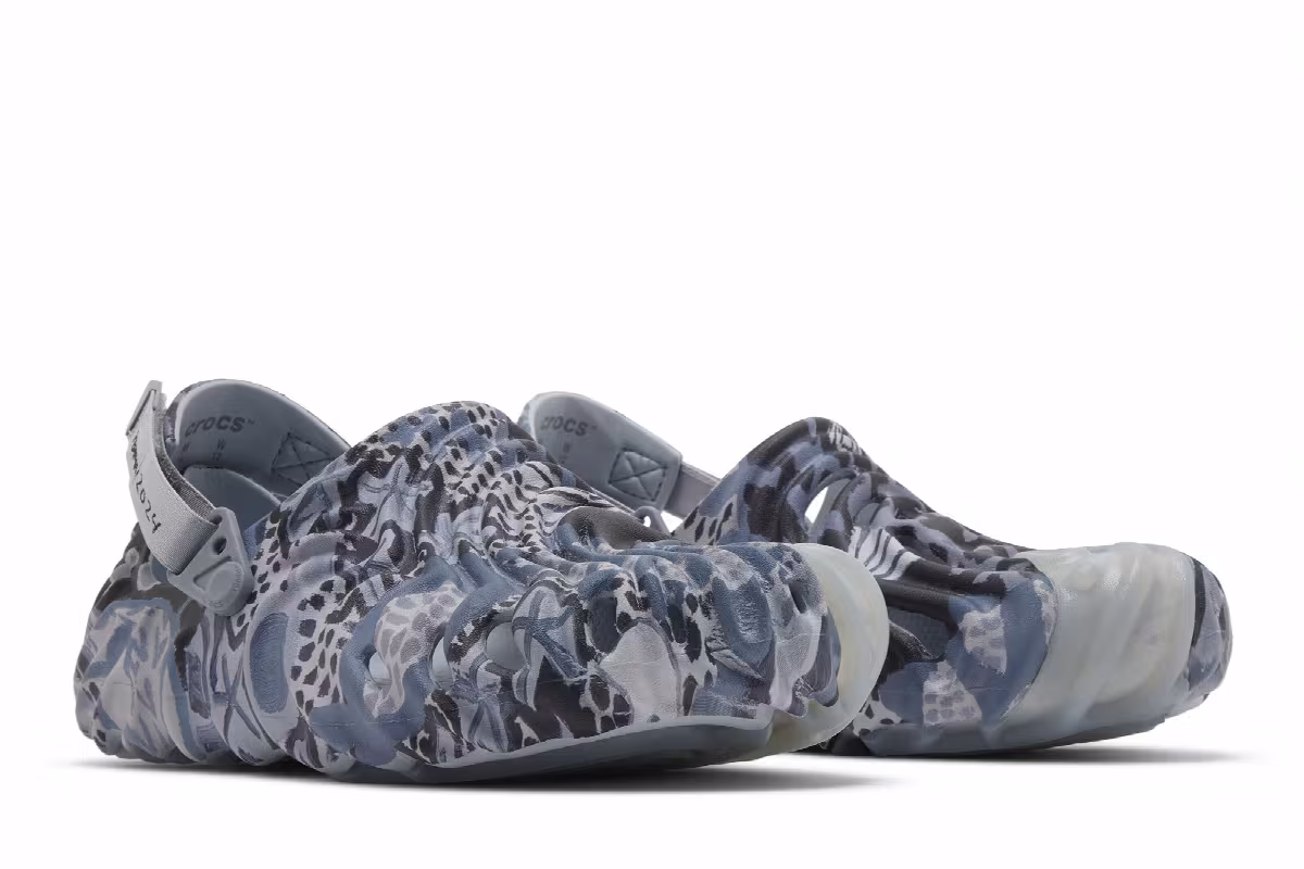 Jonas Wood x Salehe Bembury x Crocs Pollex Clog Art Friends Thumbs Up Good Job, view 9