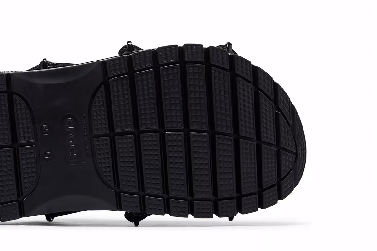 Rauw Alejandro x Crocs Mega Crush Clog Black, view 6
