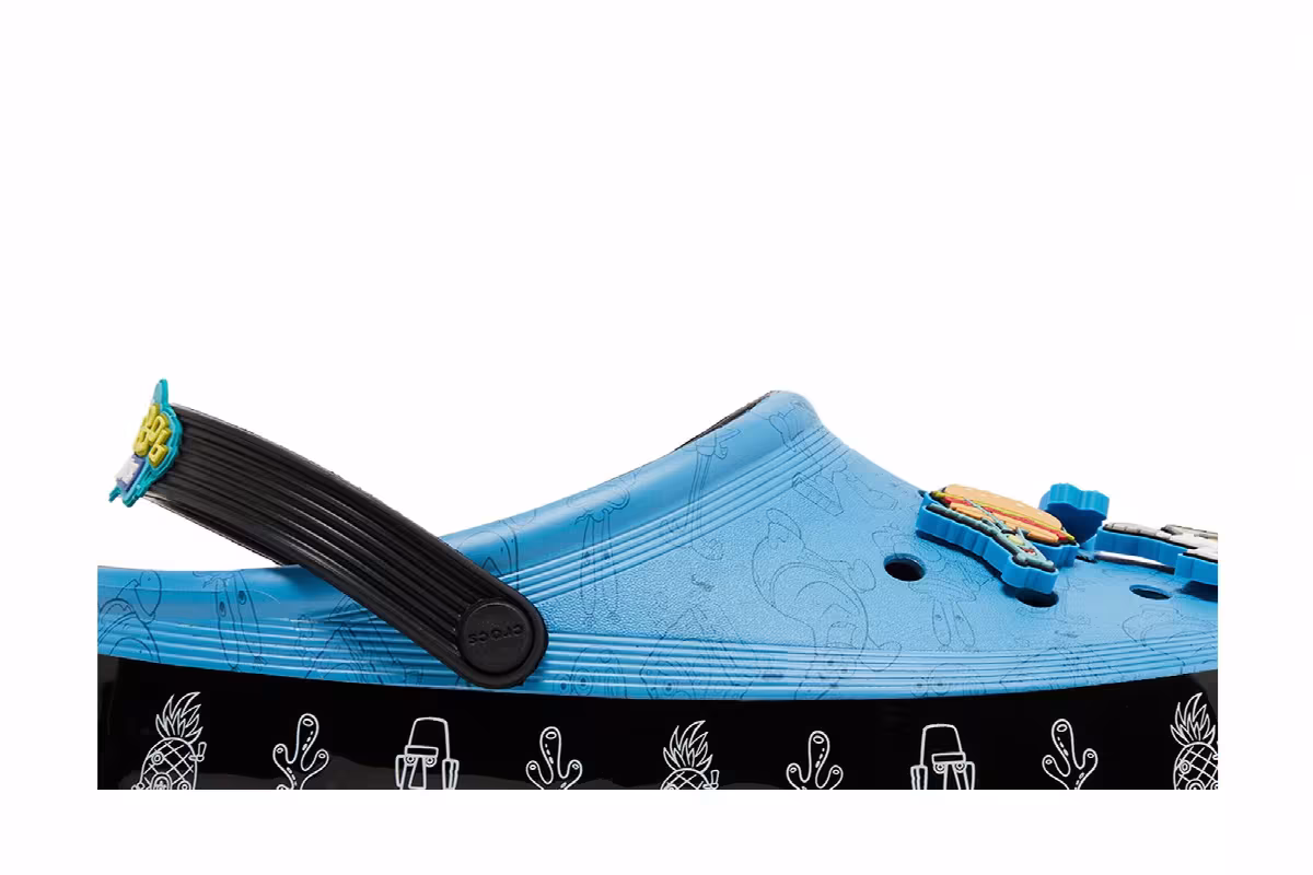 SpongeBob SquarePants x Crocs Off-Court Clog Bikini Bottom, view 3