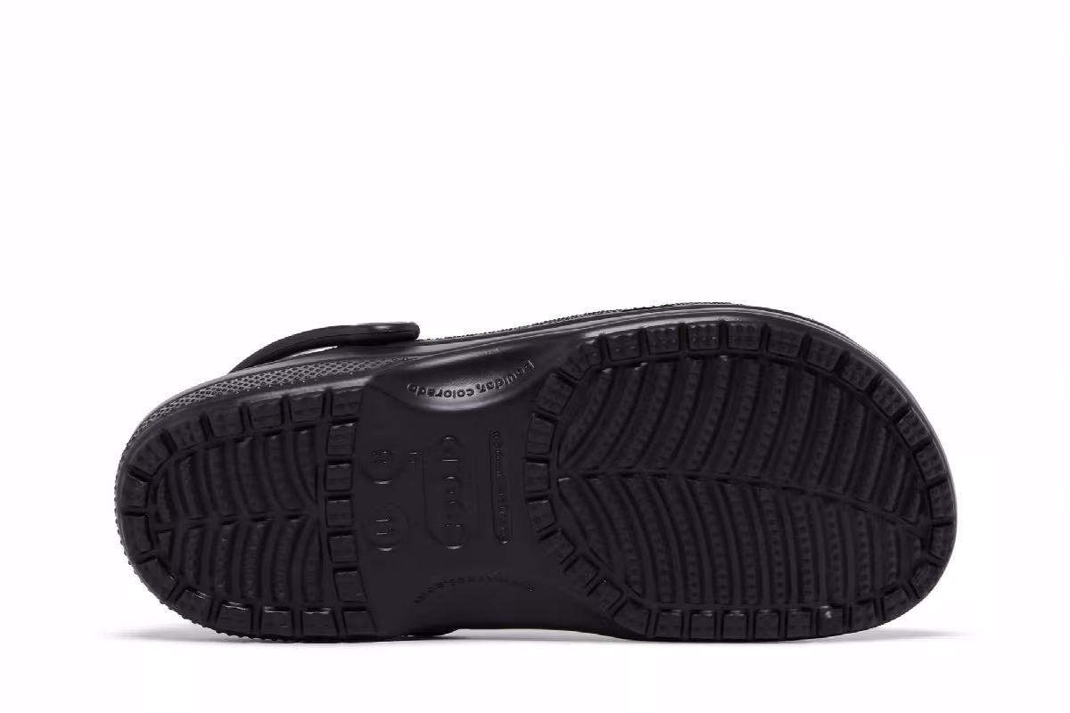 Palace x Crocs Classic Clog Black, view 5