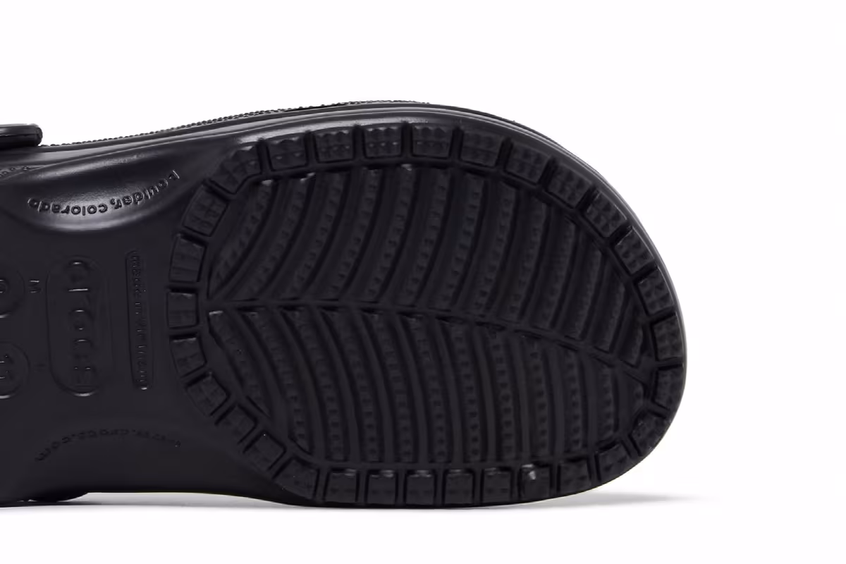 Palace x Crocs Classic Clog Black, view 6