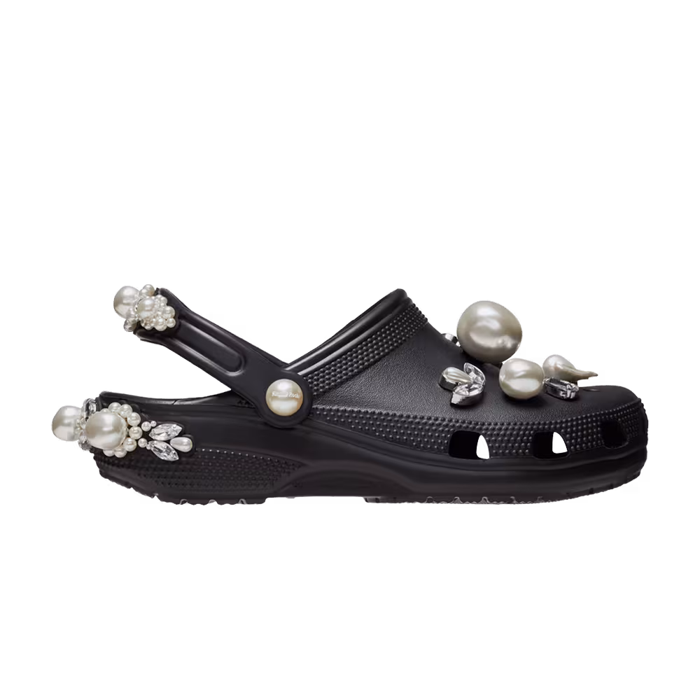 Simone Rocha x Crocs Classic Clog Black