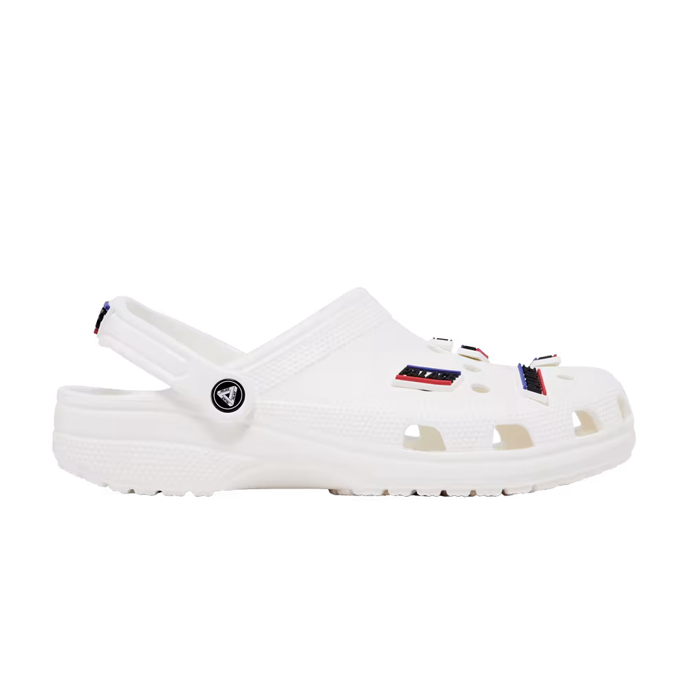 Palace x Crocs Classic Clog White