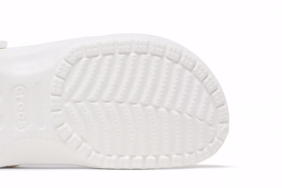 Palace x Crocs Classic Clog White, view 6