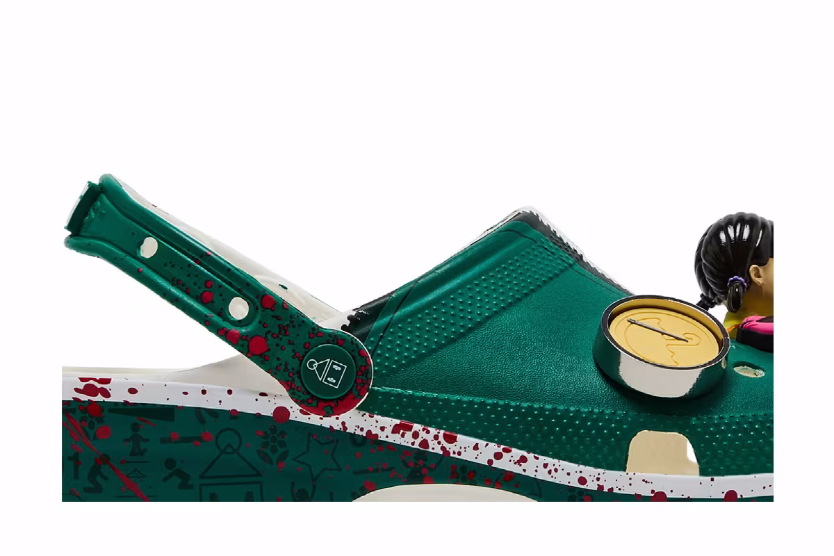 Squid Game x Crocs Classic Clog Tracksuit, view 3