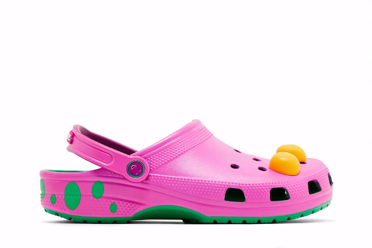 Barney x Crocs Classic Clog, view 2