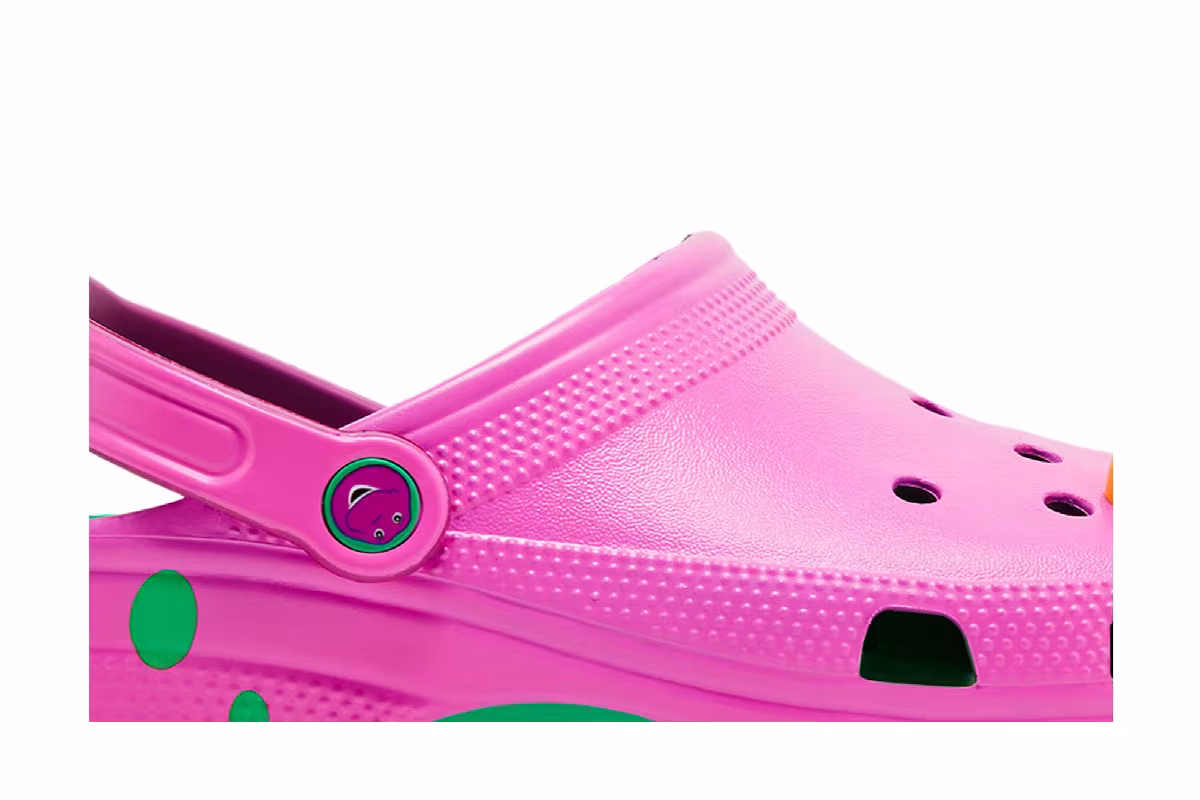 Barney x Crocs Classic Clog, view 3