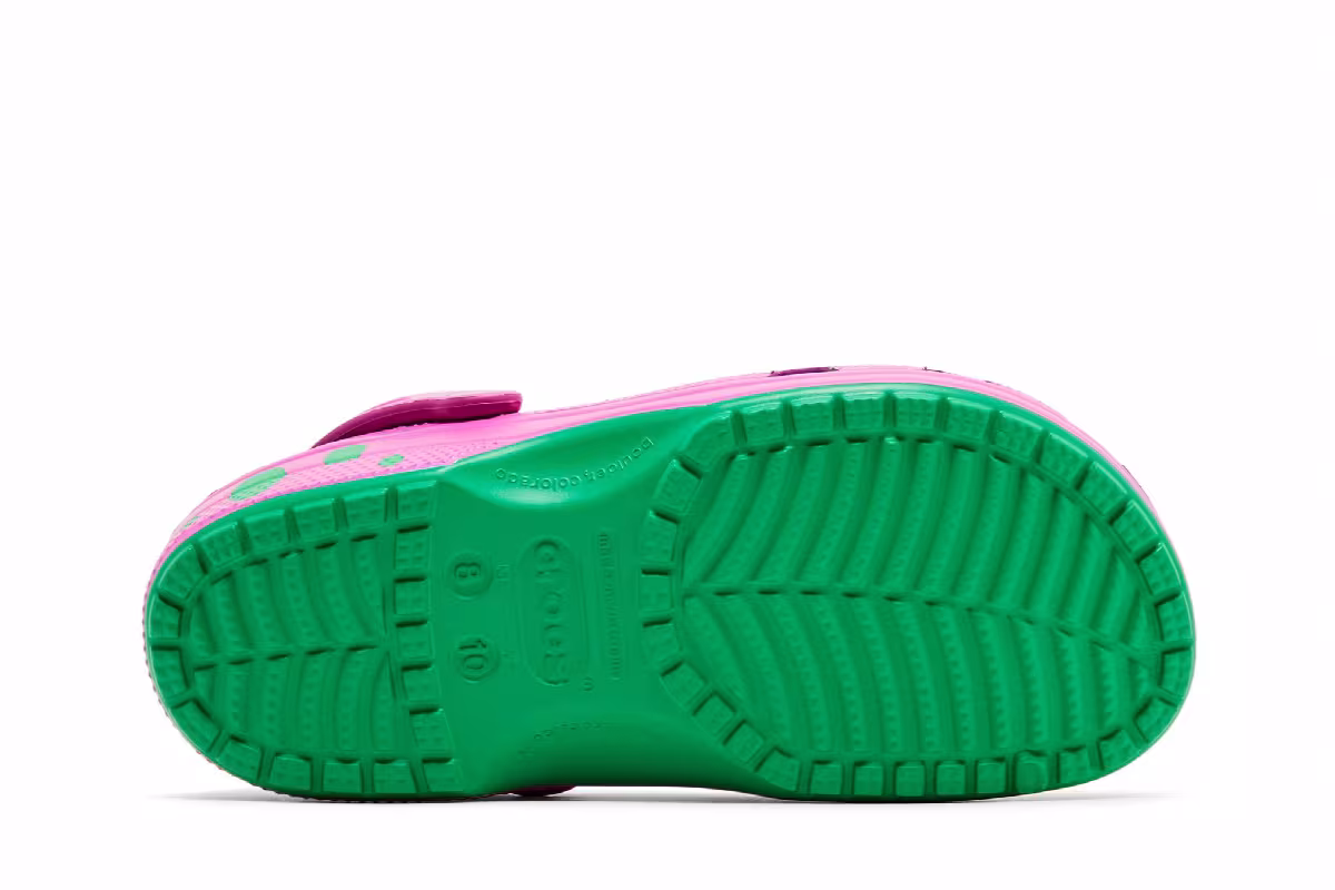 Barney x Crocs Classic Clog, view 5