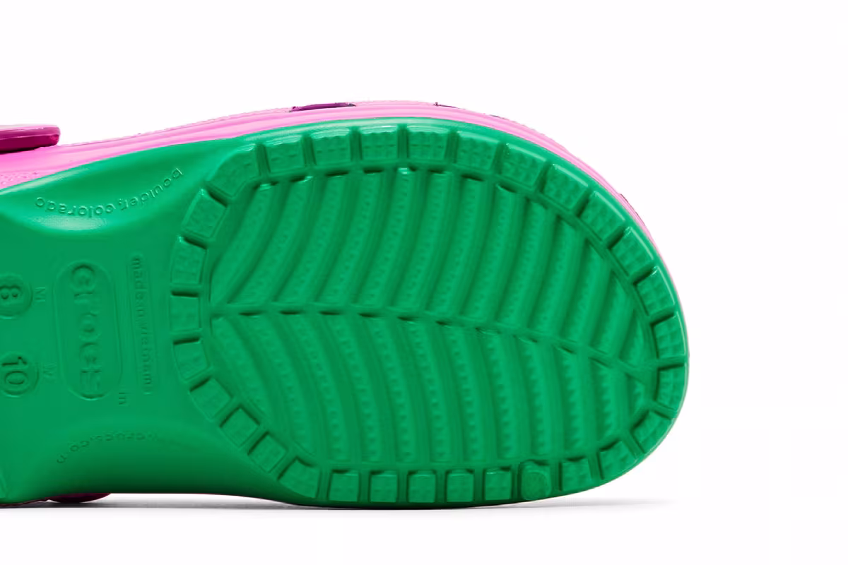 Barney x Crocs Classic Clog, view 6