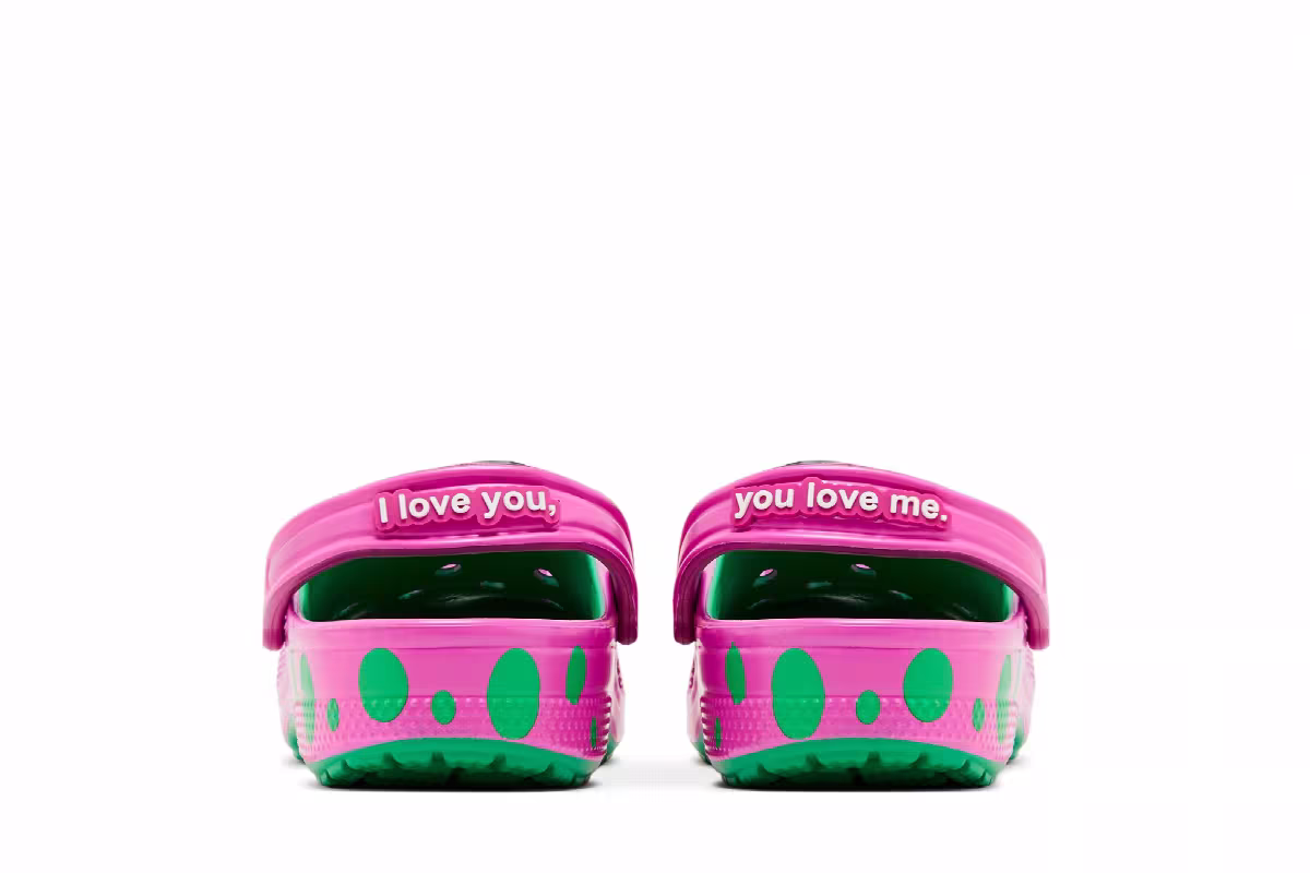 Barney x Crocs Classic Clog, view 7