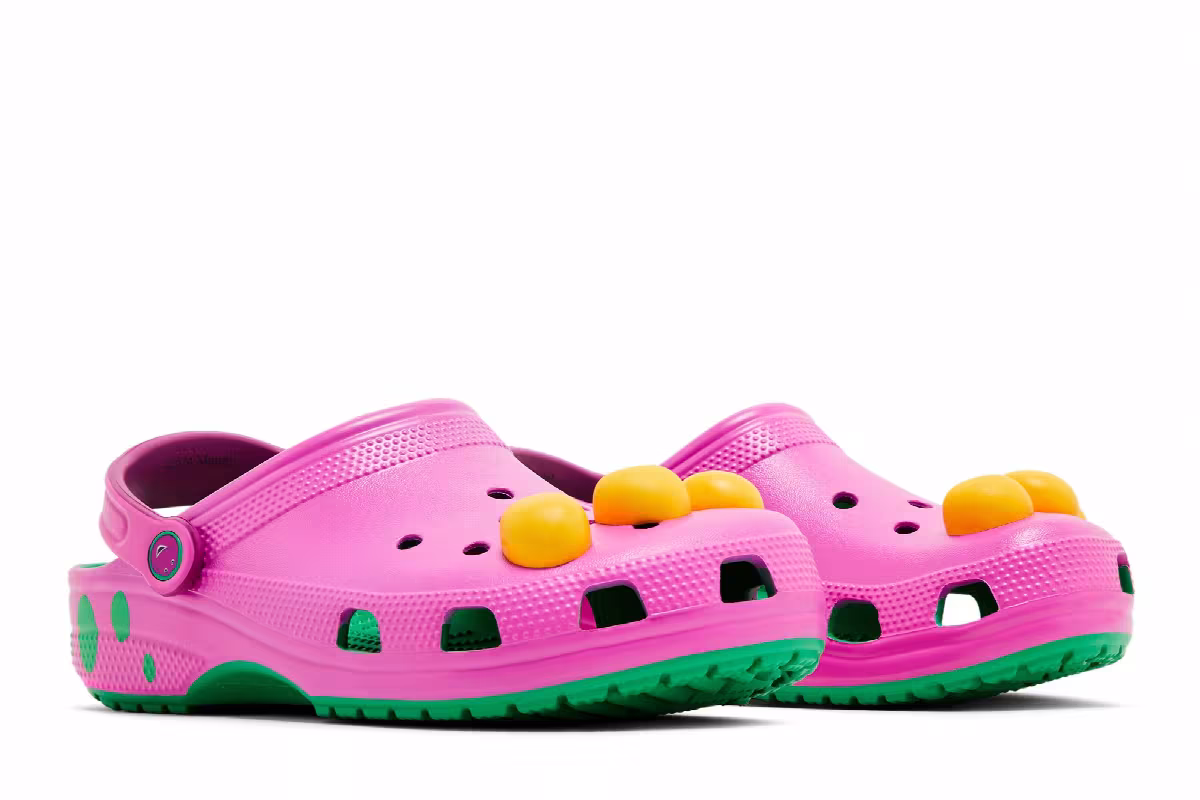 Barney x Crocs Classic Clog, view 9