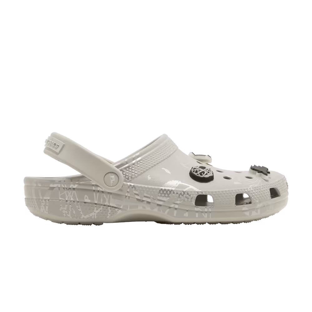 Futura Laboratories x Crocs Classic Clog Pearl White
