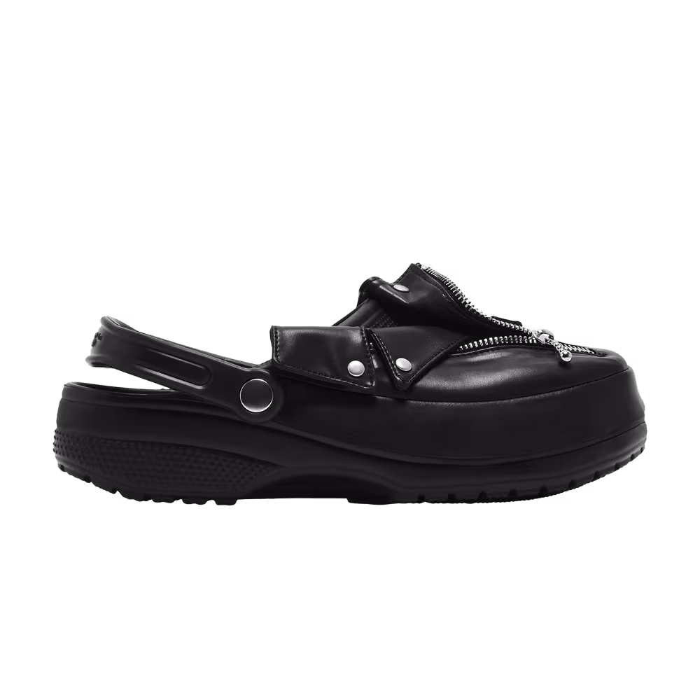 BEAMS x Crocs Classic Clog Leather Riders