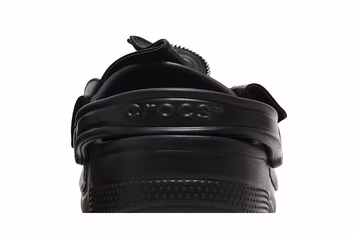 BEAMS x Crocs Classic Clog Leather Riders, view 8