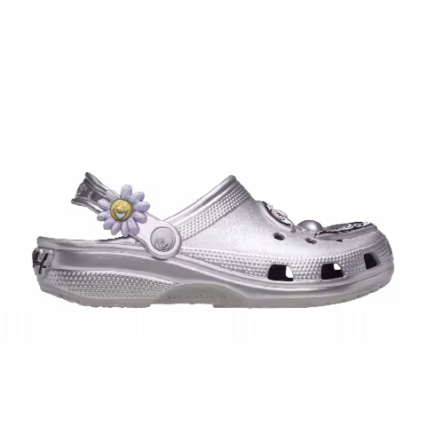 Kenny Scharf x Crocs Classic Clog 'Silver'