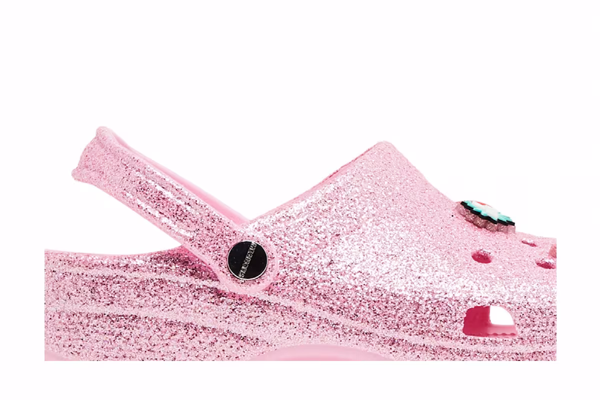 Mean Girls x Crocs Classic Clog On Wednesdays We Wear Pink, view 3