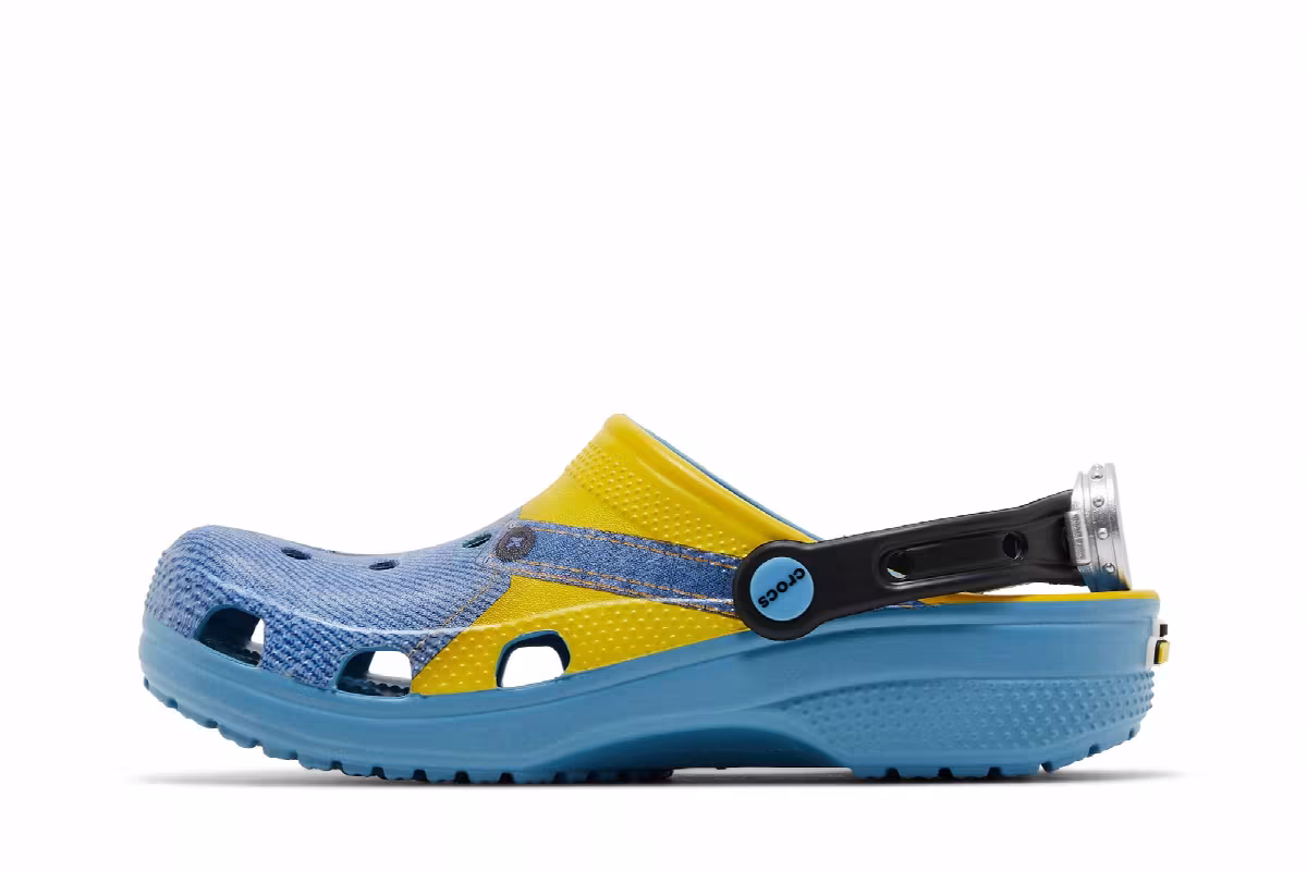 Despicable Me x Crocs Classic Clog Kids Minions, view 4