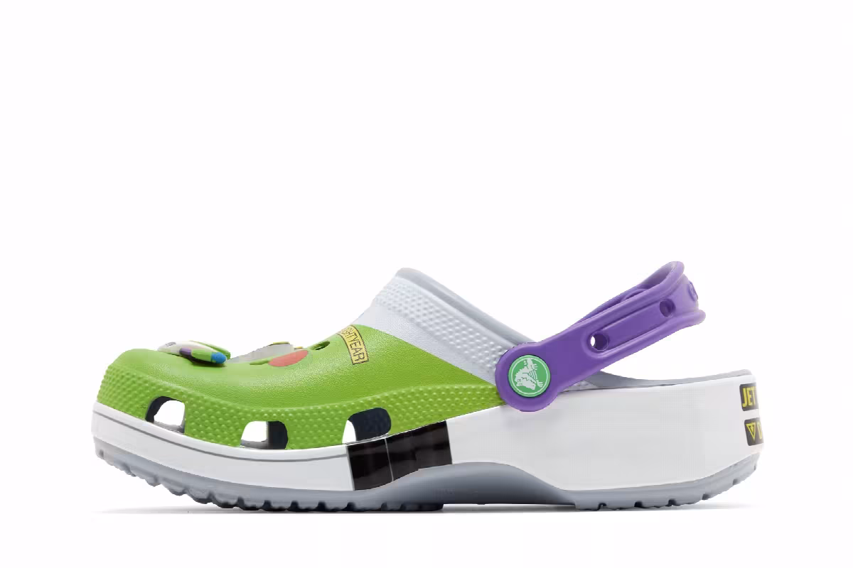 Toy Story x Crocs Classic Clog Kids Buzz Lightyear, view 4