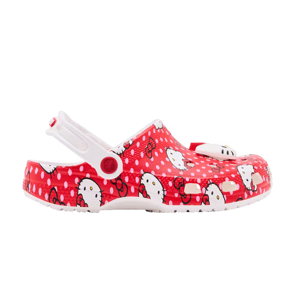 Hello Kitty x Crocs Classic Clog Kids Red Polka Dots