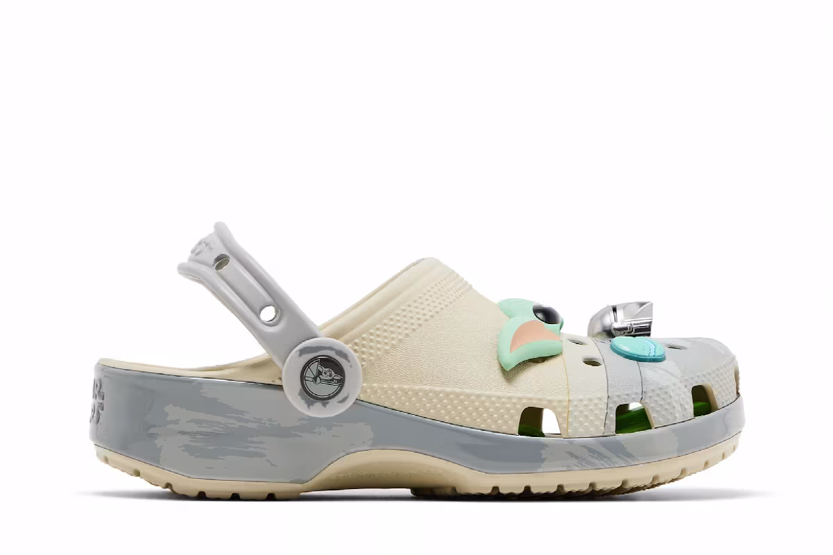 Crocs Star Wars x Classic Clog Kids Grogu, view 2