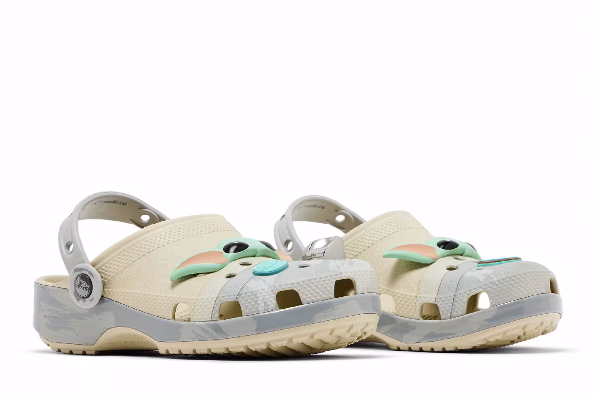 Crocs Star Wars x Classic Clog Kids Grogu, view 9