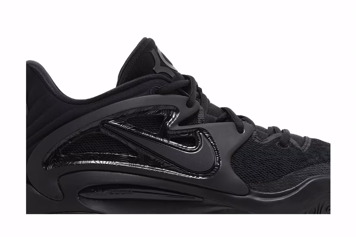 Nike KD 15 TB Triple Black, view 3
