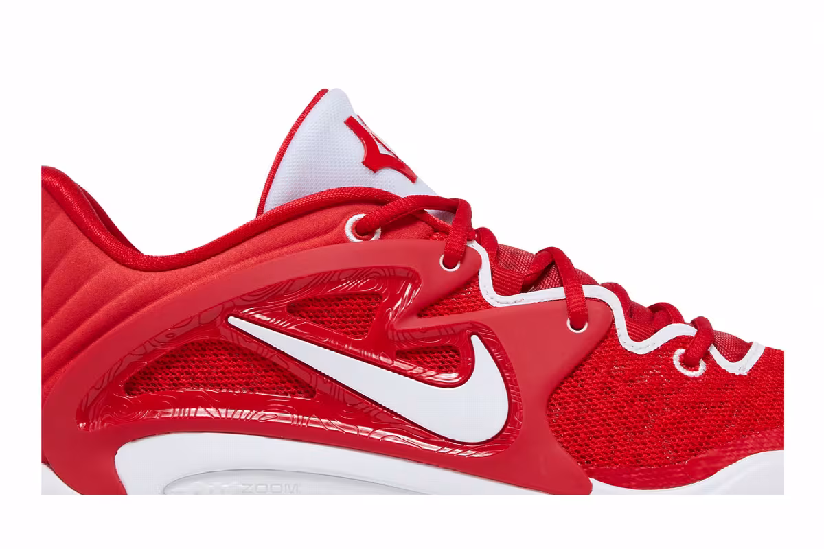 Nike KD 15 TB University Red, view 3