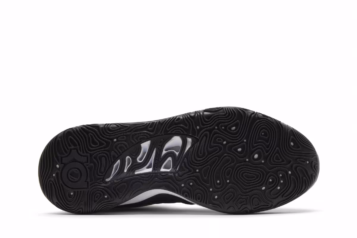 Nike KD 15 TB Black White, view 5