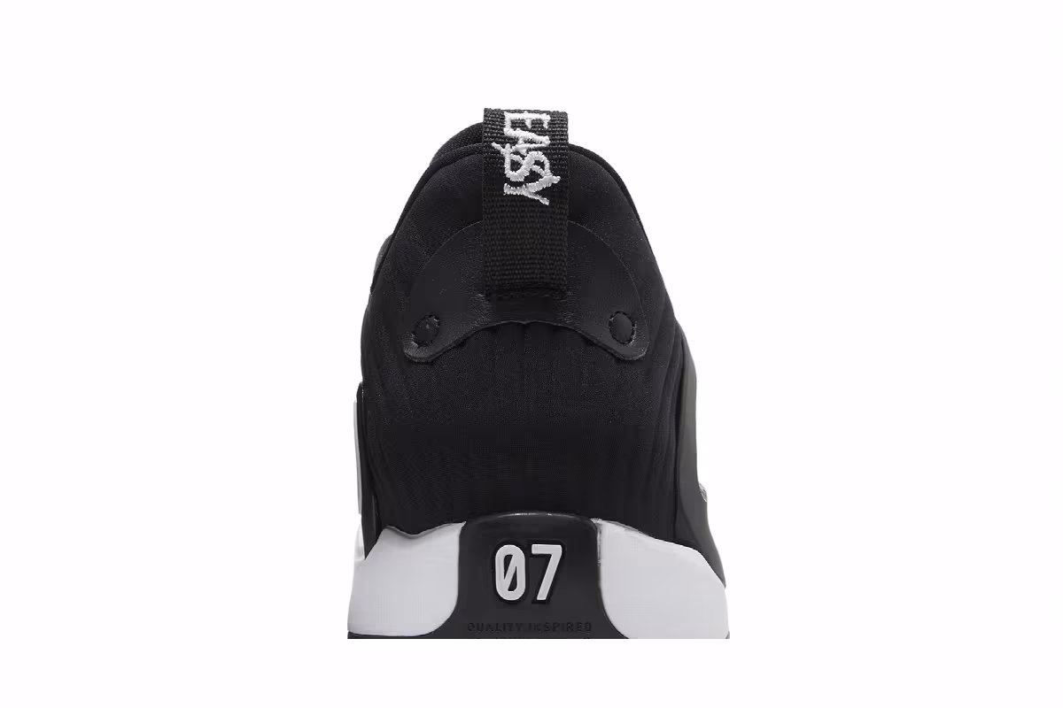 Nike KD 15 TB Black White, view 8
