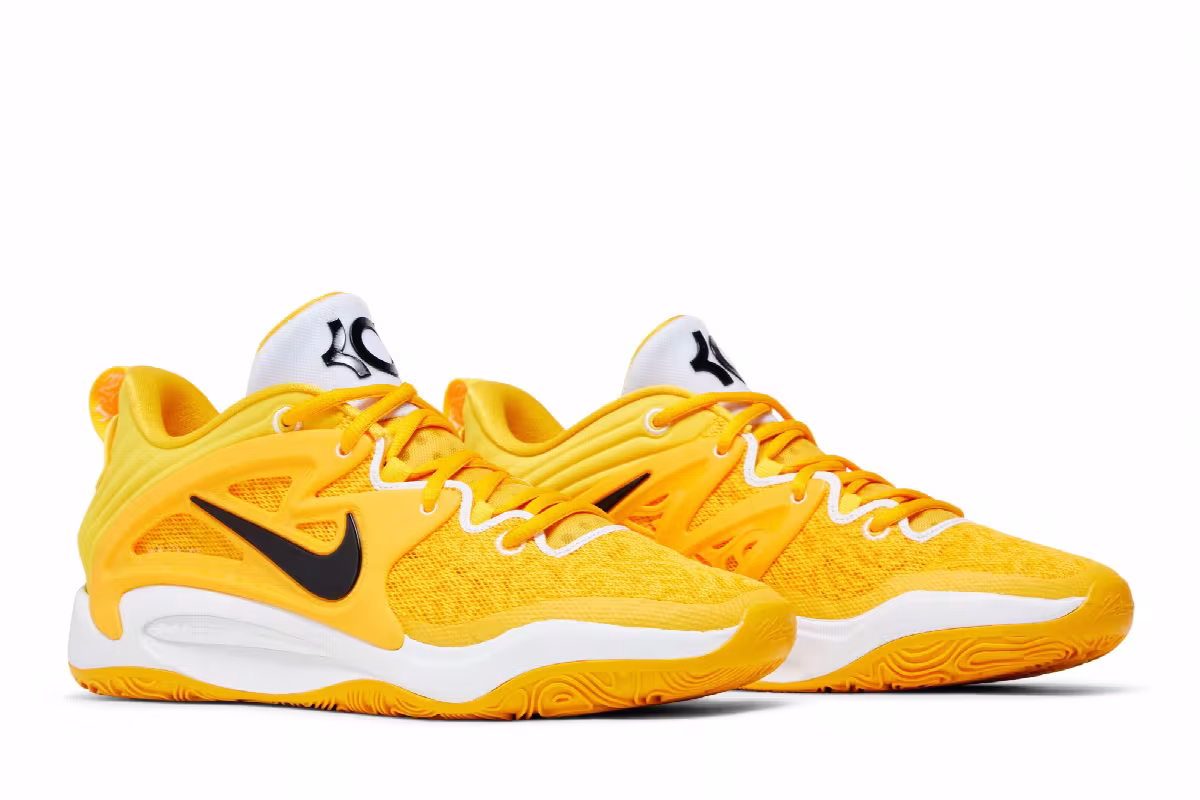 Nike KD 15 TB University Gold, view 9